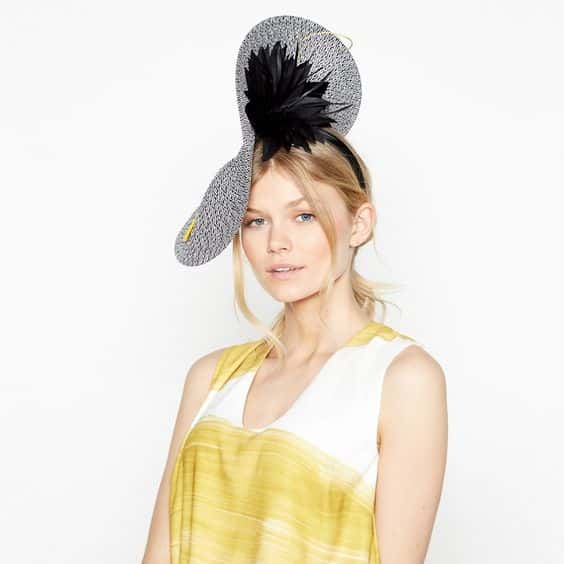 yellow fascinator debenhams