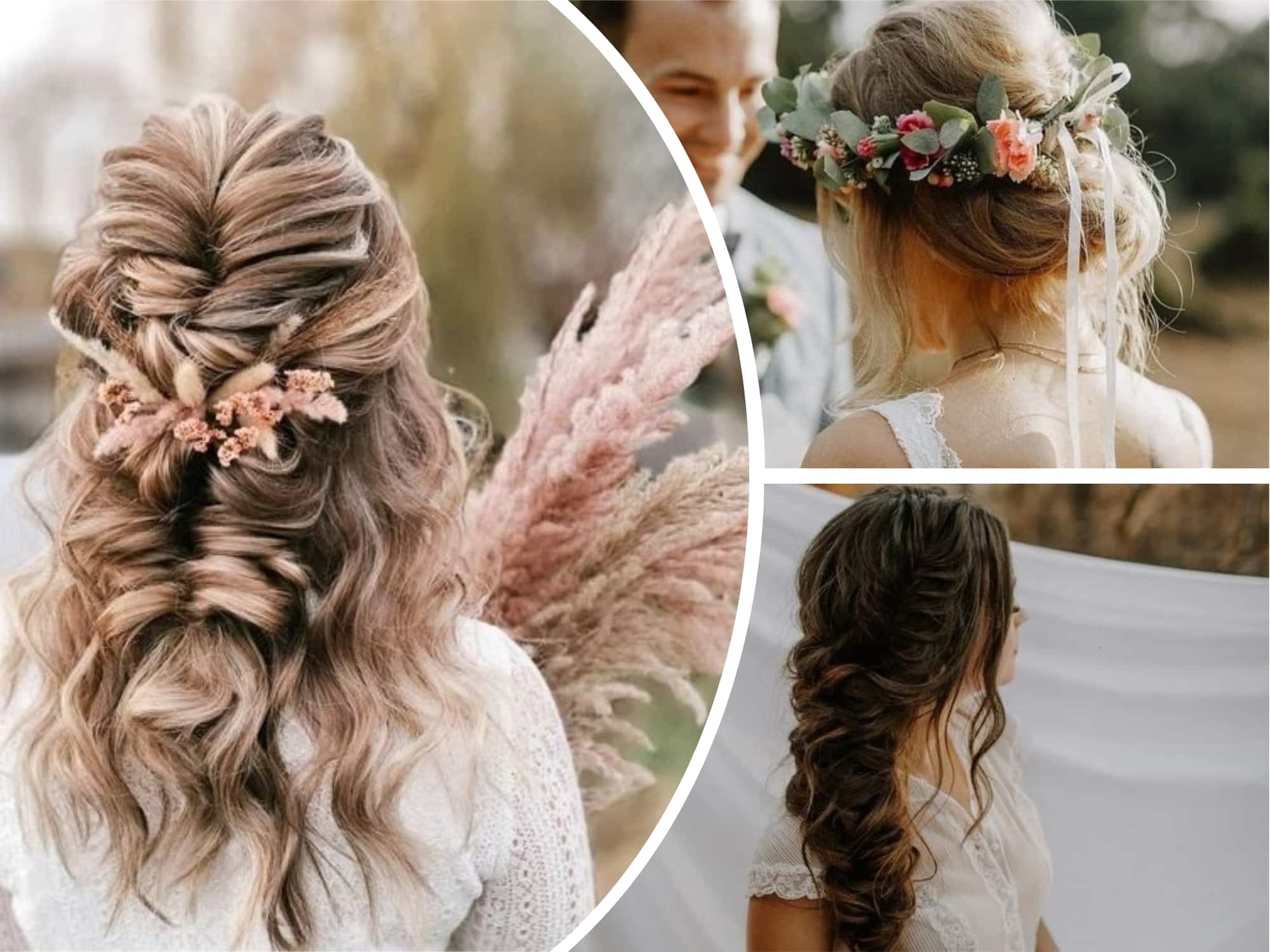 72 Incredibly Beautiful Boho Chic Bridal Hair Ideas - Weddingomania